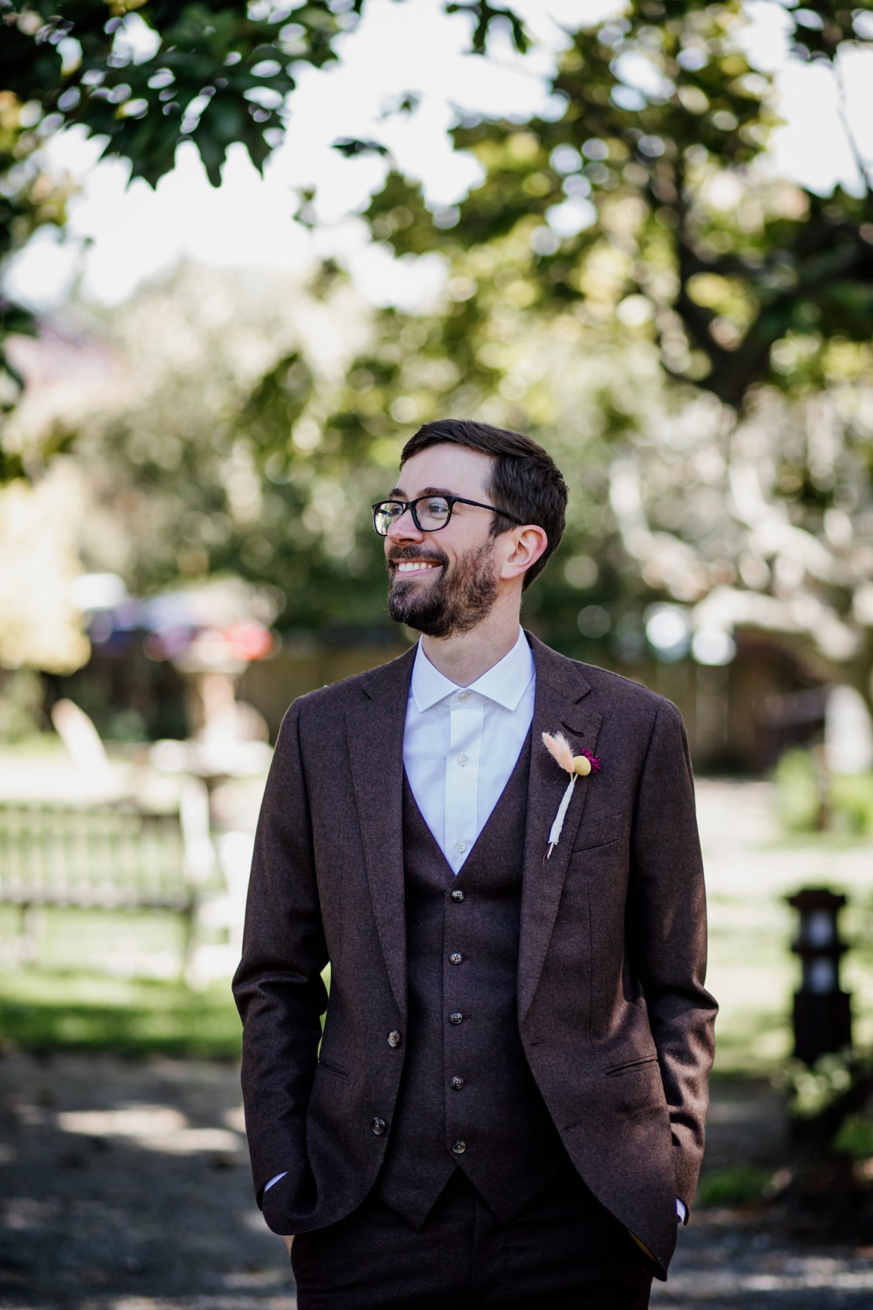 Groom portrait at Olema House.